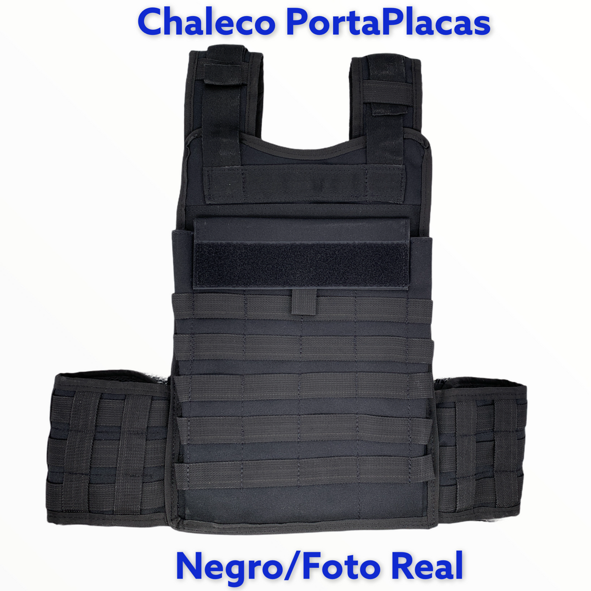 Chaleco porta placas con porta cargadores, Molle y área para parches - foto 6