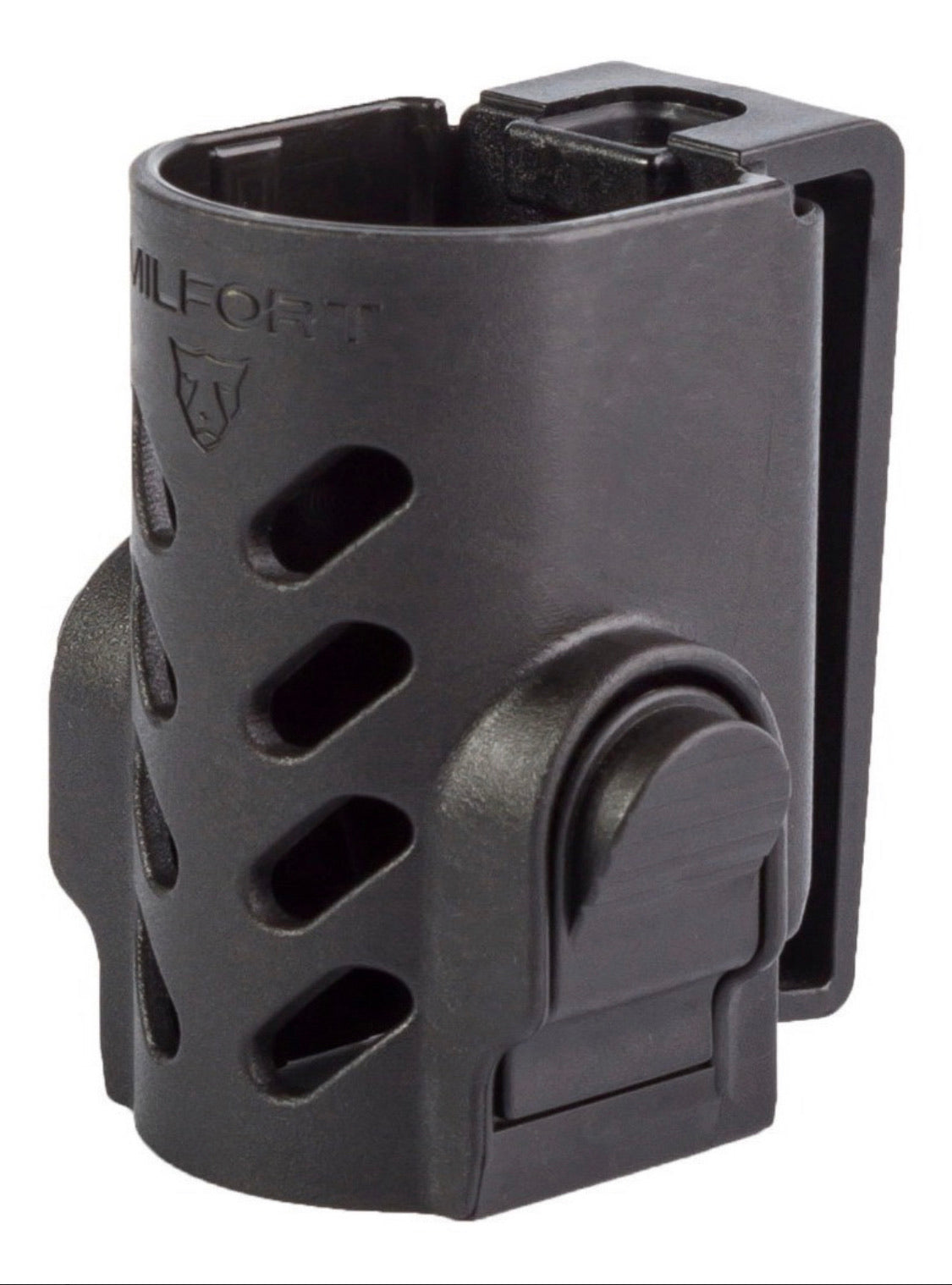 Funda porta lámpara táctica para linterna, color negro