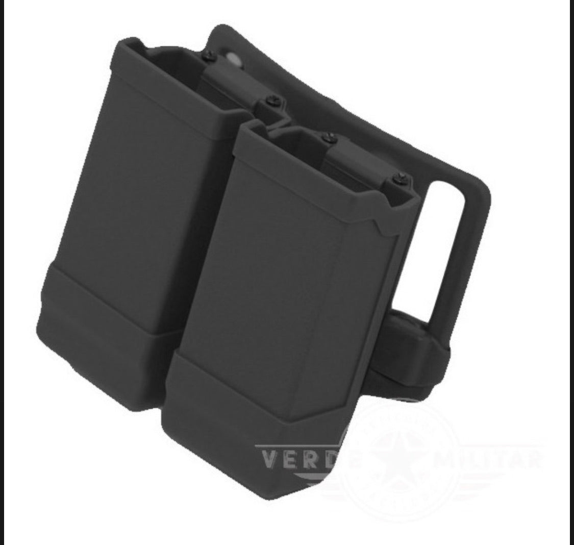 Porta cargador doble rígido para Glock con cinturón