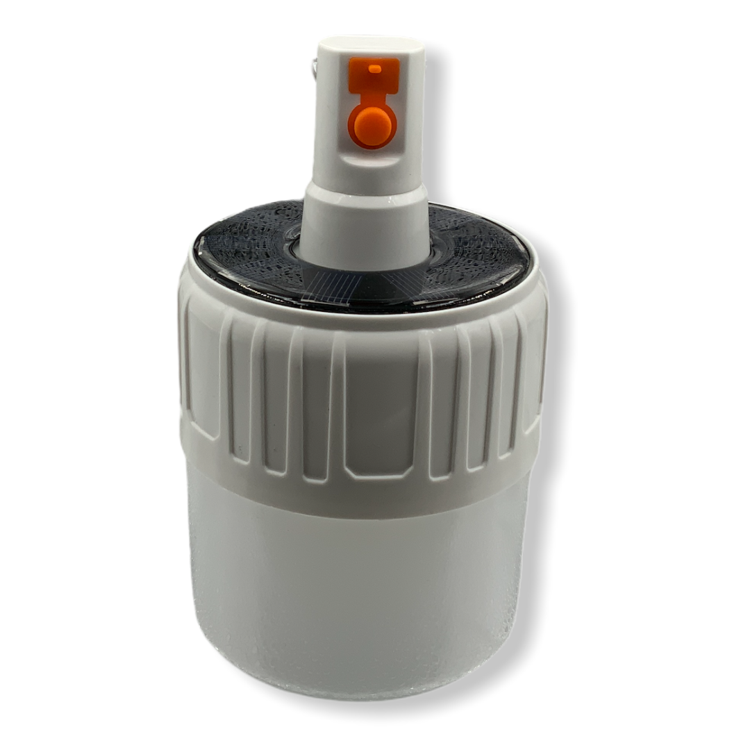 Foco LED de 18 W recargable por solar y cable V8 con tres modos - foto 3