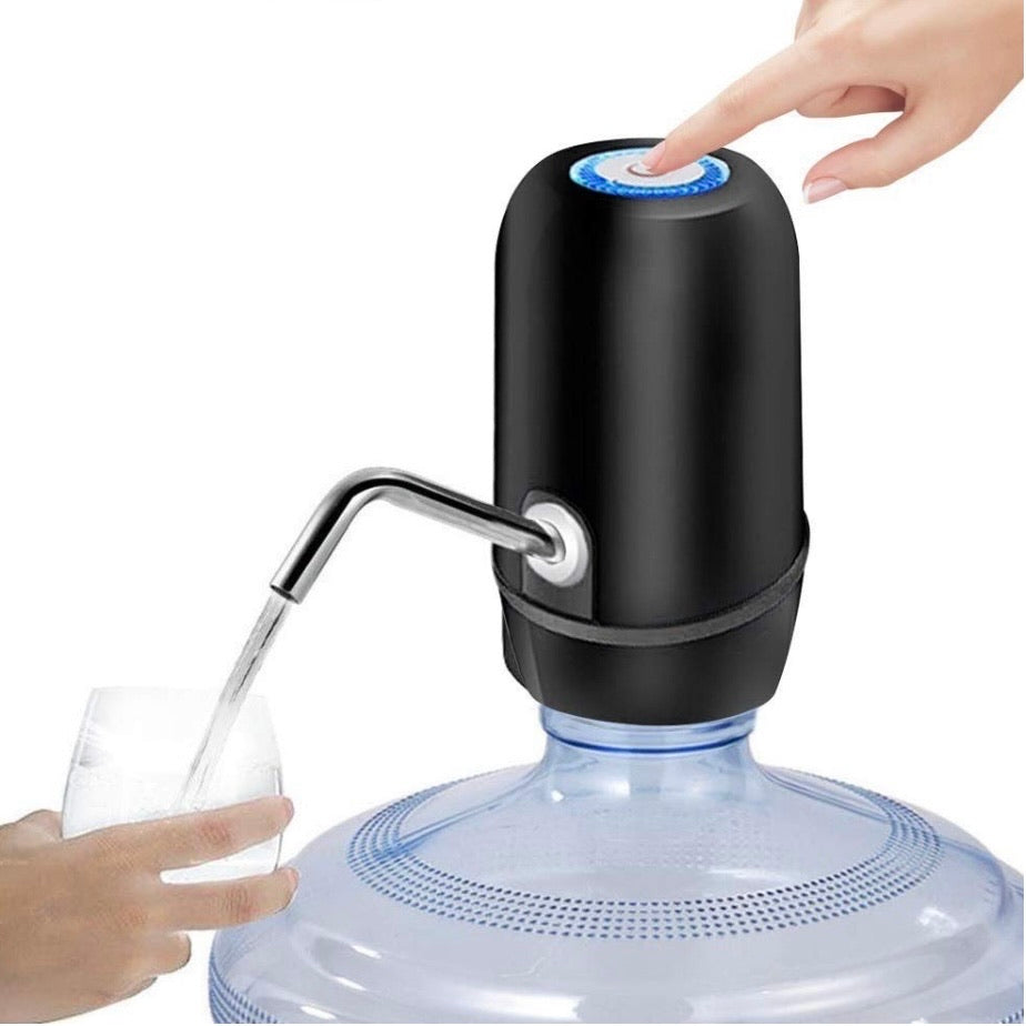 Bomba eléctrica recargable para garrafón de agua