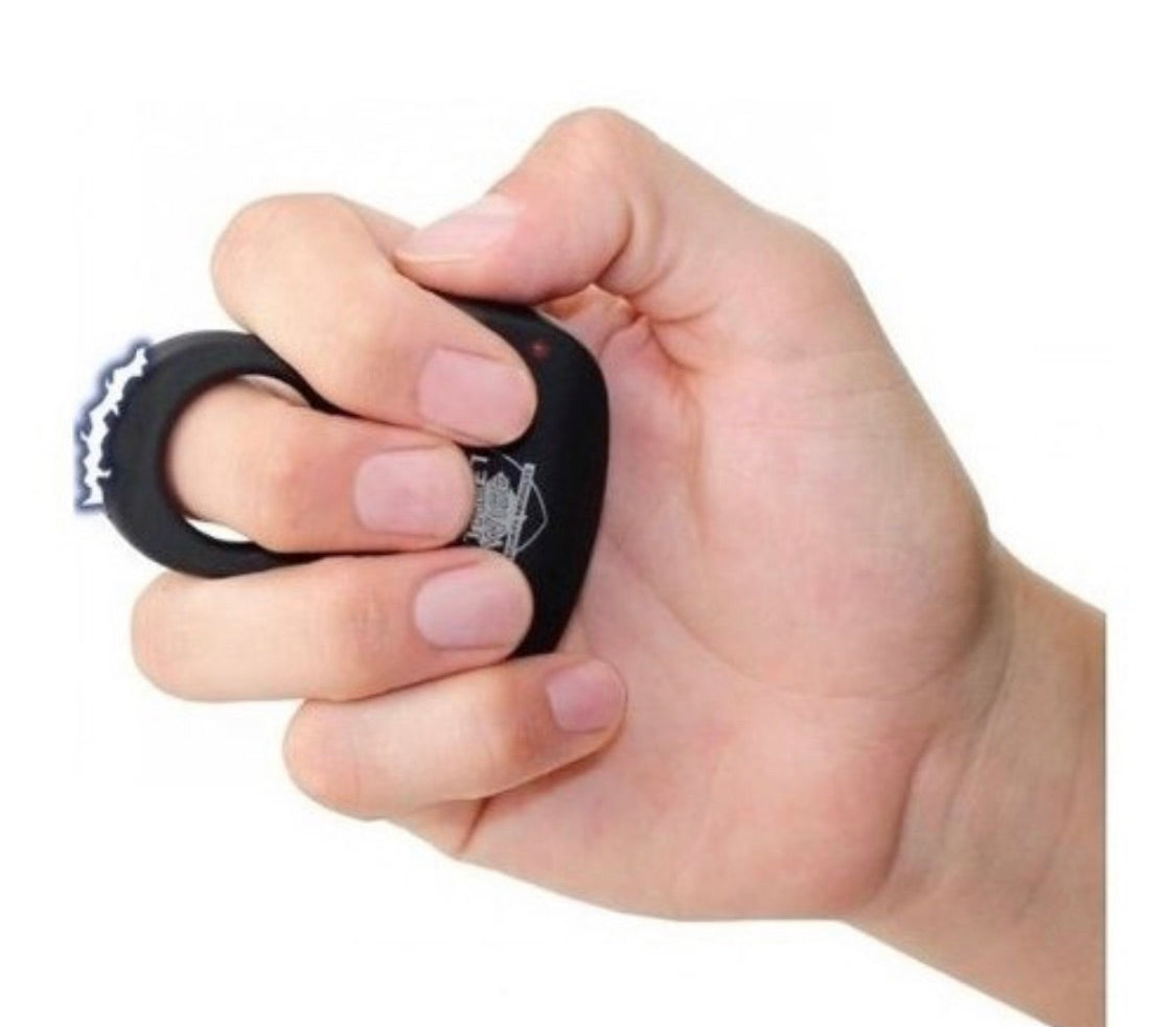 Anillo de defensa personal con descarga eléctrica modelo 806