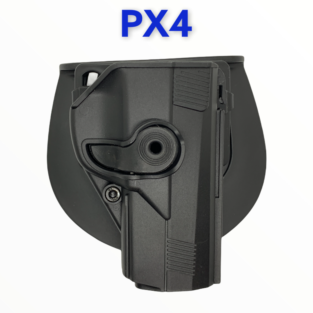 Funda de pistola tipo Serpa compatible con Beretta y Glock