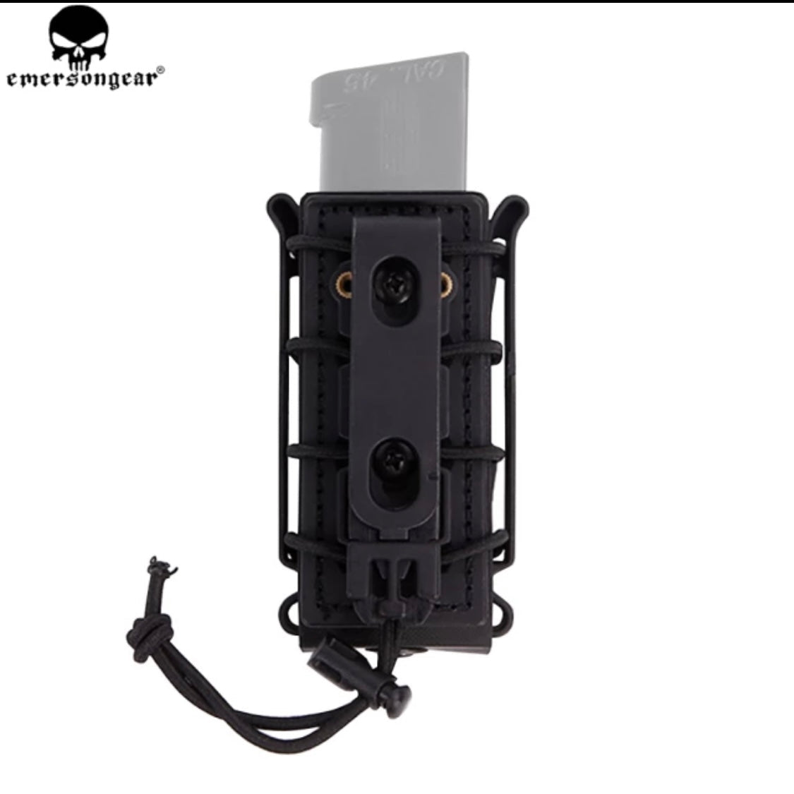 Porta cargador ajustable con clip para 9 mm y sistema Molle PJ281 - foto 3