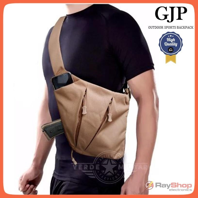 Mochila pechera slim cruzada para llevar tus cosas cerca del cuerpo