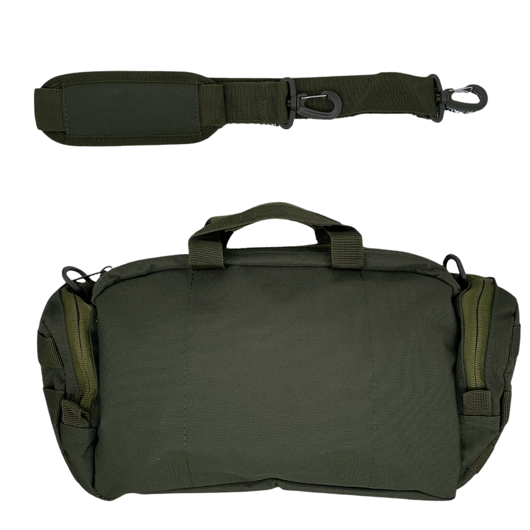 Maletín táctico cruzado impermeable con Molle y compartimento para arma corta - foto 2