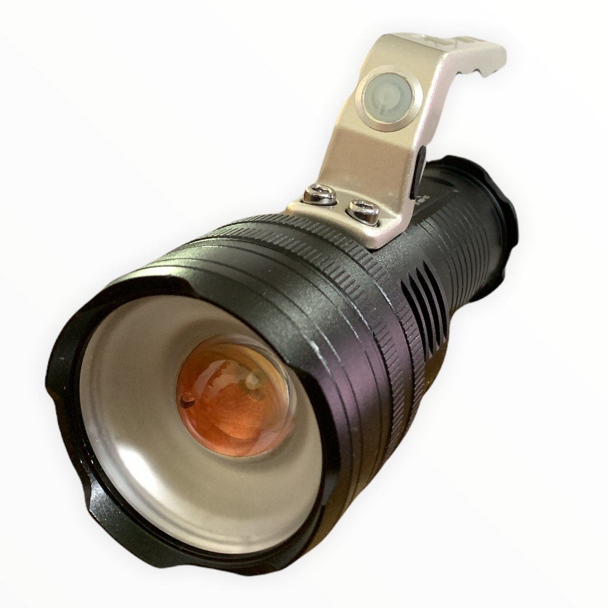 Lámpara LED de mango T6 con zoom, 3 modos y 3 pilas 18650 DT152