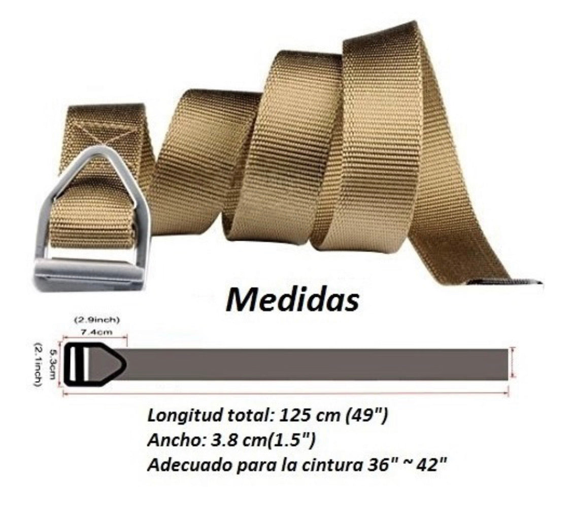 Cinturón táctico militar con hebilla triangular dentada X232 - foto 4