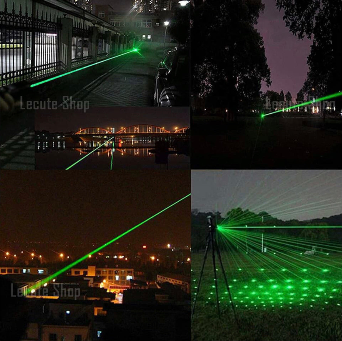 Láser verde de 5 figuras y punto, 200 mW, con pilas AAA D1-5H - foto 3