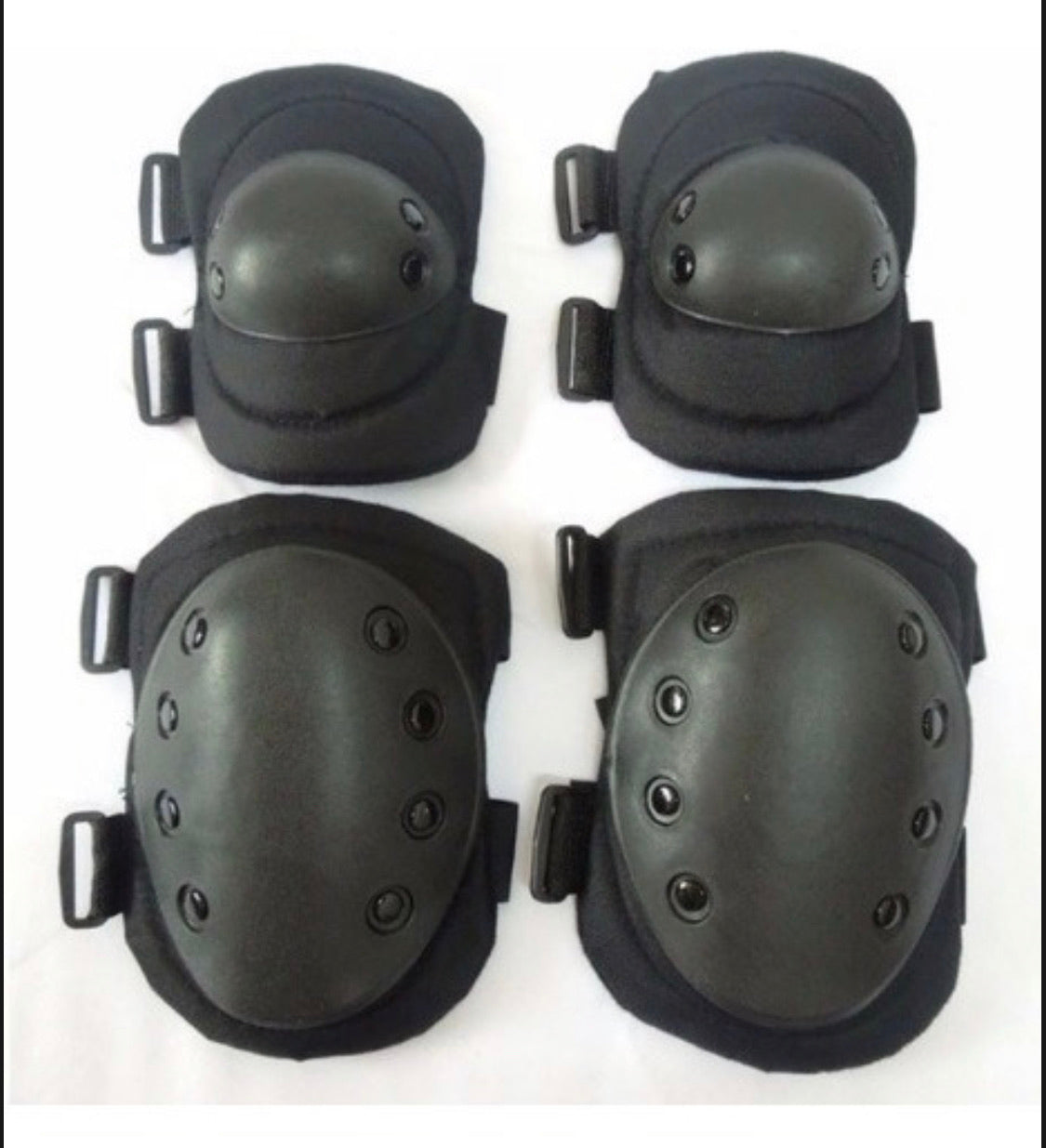 Rodilleras y coderas tácticas en bolsa de red WZ088