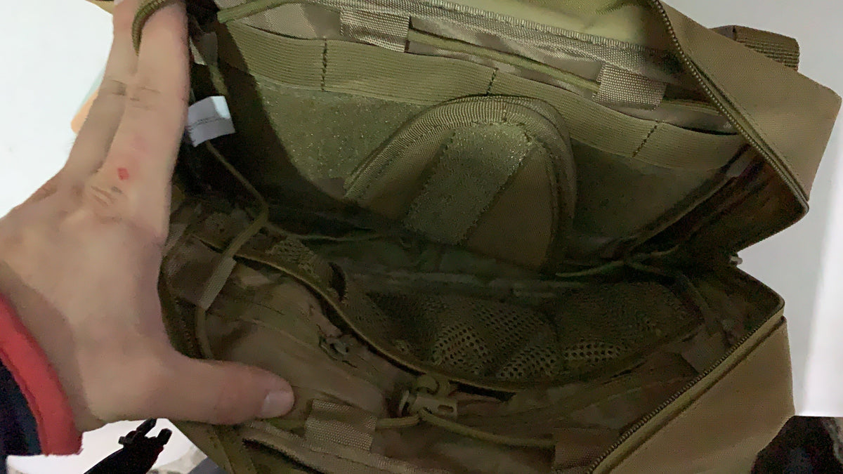 Chest bag de 5 litros WZ974 con compartimento porta arma - foto 7
