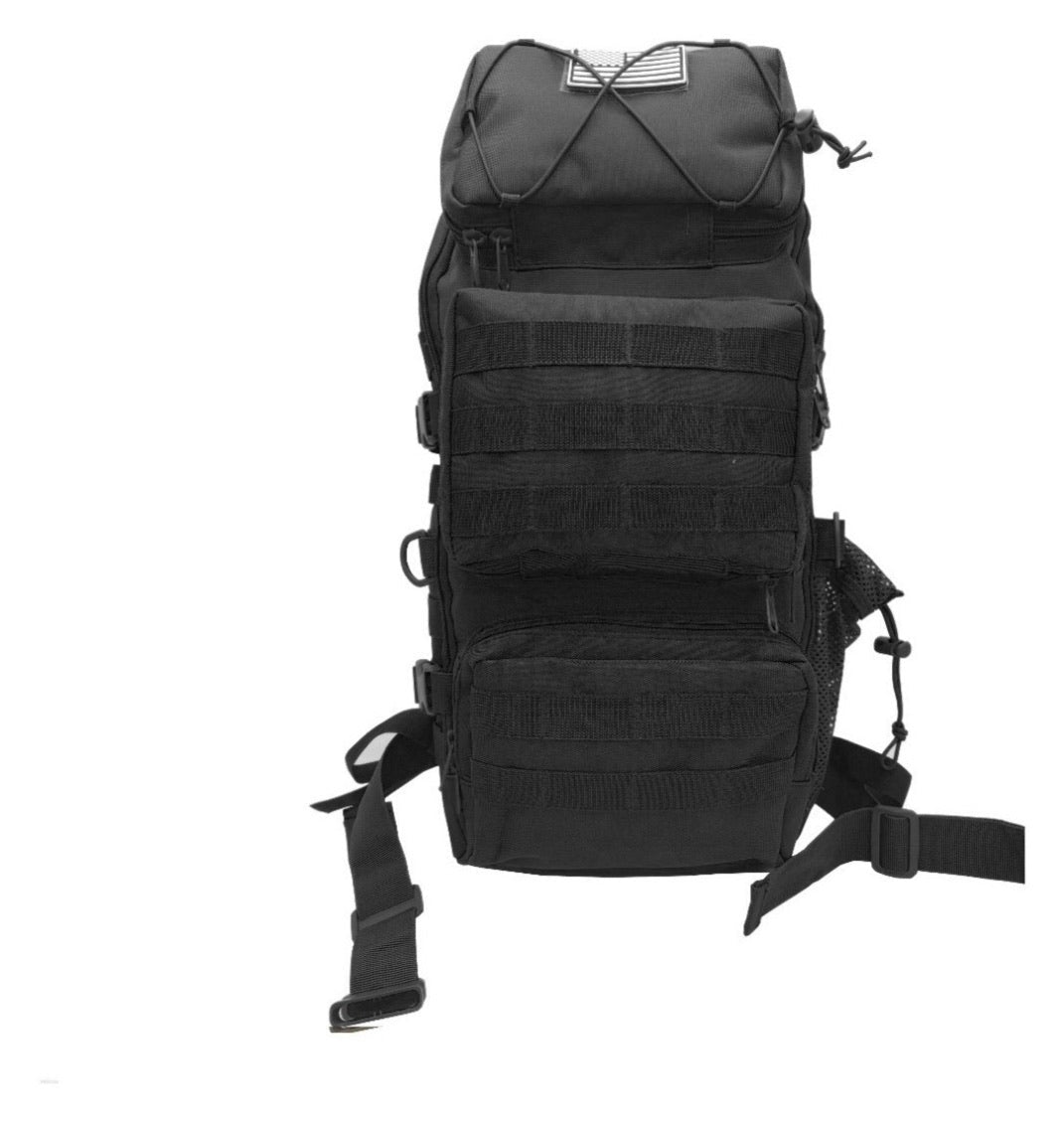 Mochila impermeable de 40 litros con múltiples compartimentos - foto 2