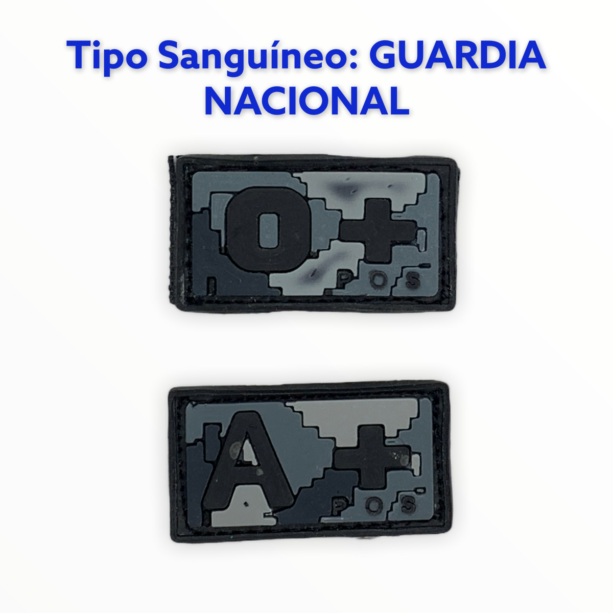 Parche táctico de plástico con velcro, varios diseños - foto 5