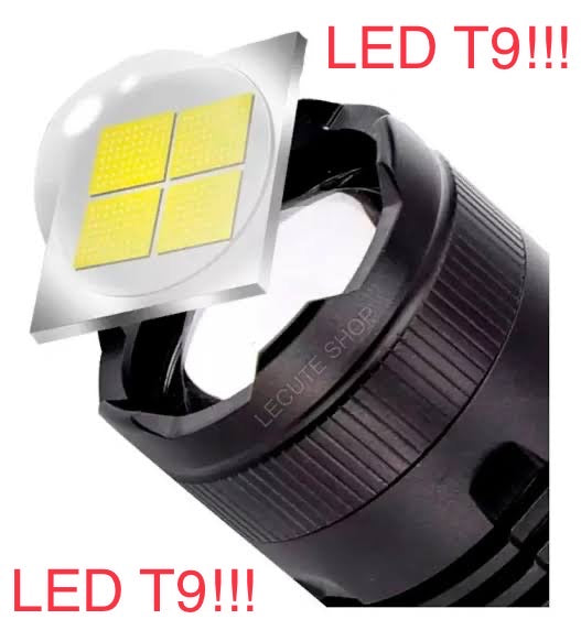 Lámpara de cabeza LED T9 con zoom y carga USB, modelo 402-T9 - foto 3