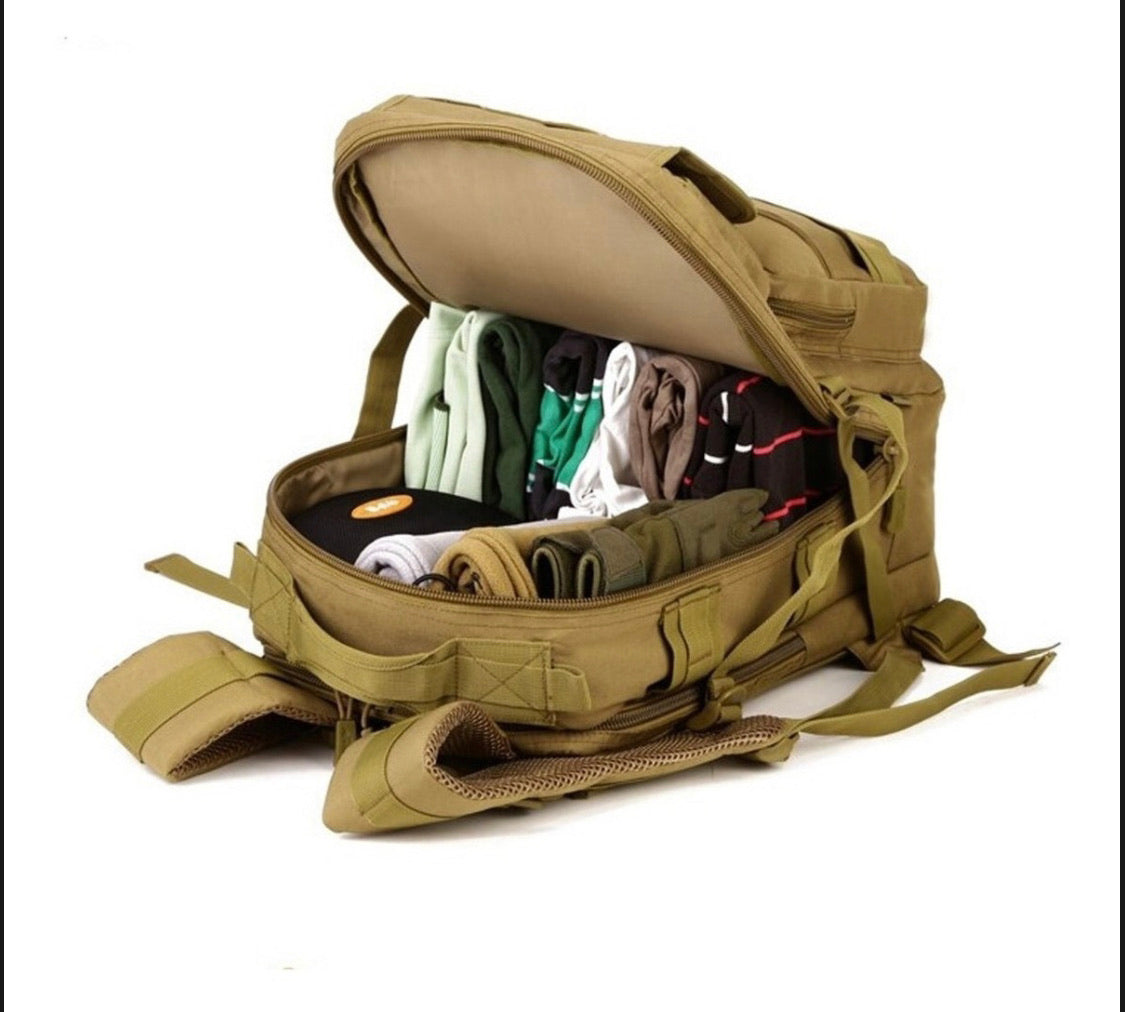 Mochila táctica de 35 litros reforzada, modelo GJ601 - foto 4