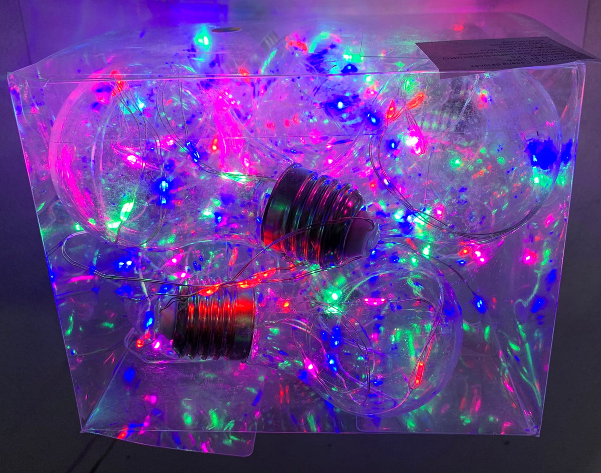 Serie de luces LED en forma de estrella o foco, 3.5 m con 8 efectos - foto 3