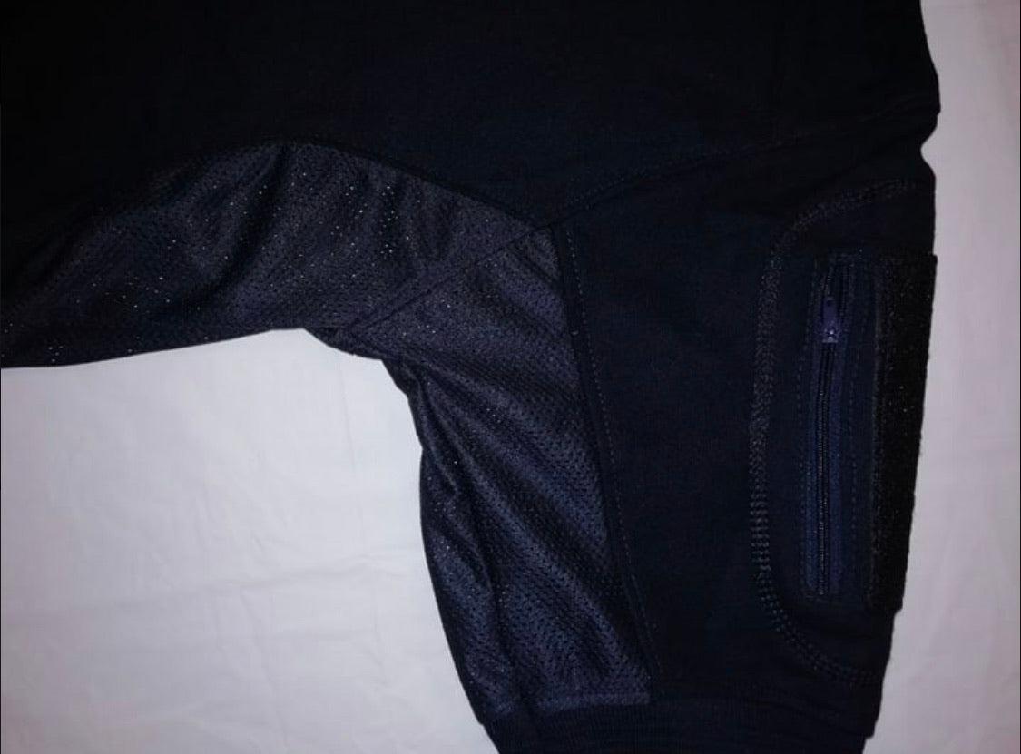 Playera polo táctica de licra para gotcha y airsoft, lista para parches - foto 5