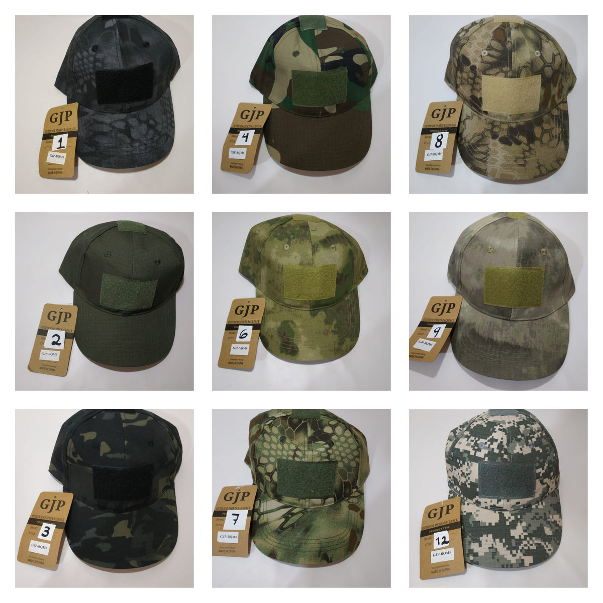 Gorra táctica ripstop con velcro para parches, ajustable - foto 3