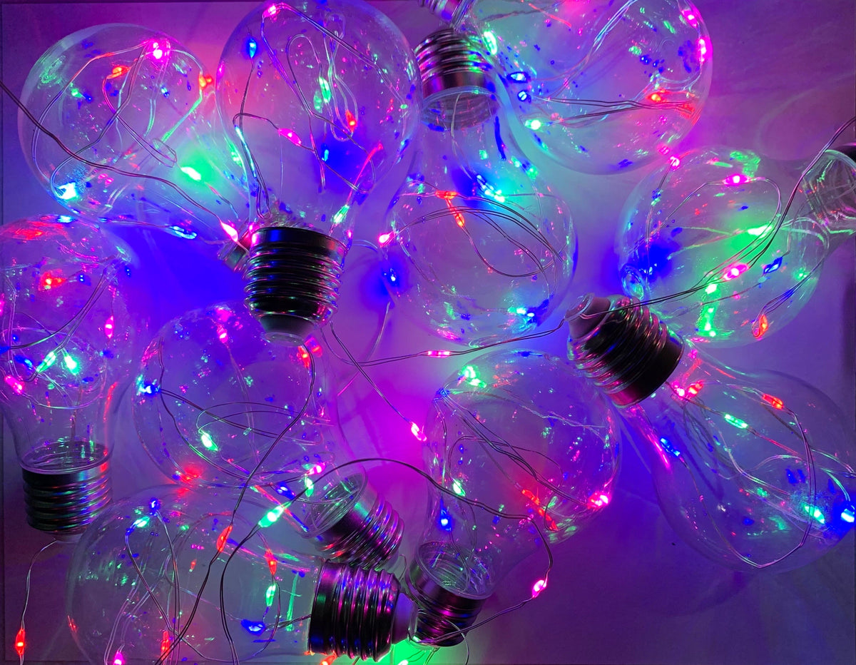 Serie de luces LED en forma de estrella o foco, 3.5 m con 8 efectos - foto 2