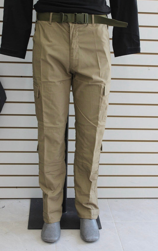 Pantalón táctico cargo de ripstop con bolsas laterales X524