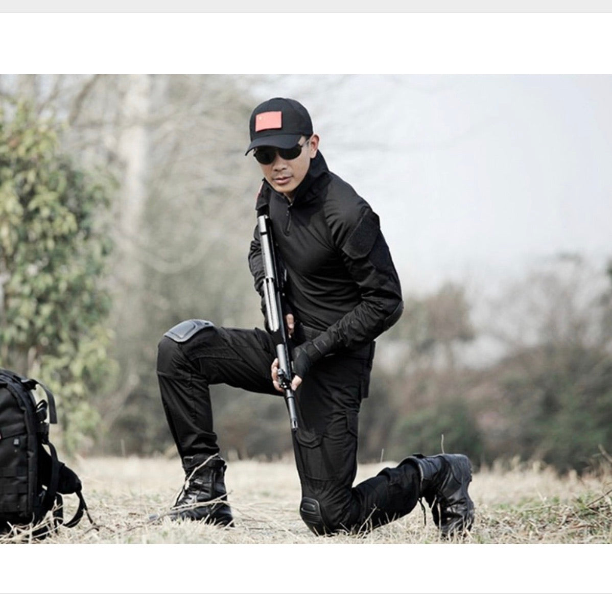 Uniforme táctico ripstop: playera con coderas y pantalón con rodilleras - foto 6