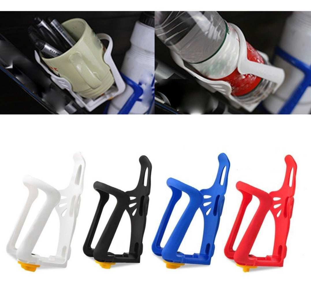 Portabotellas de plástico ajustable para bicicleta de montaña - foto 3