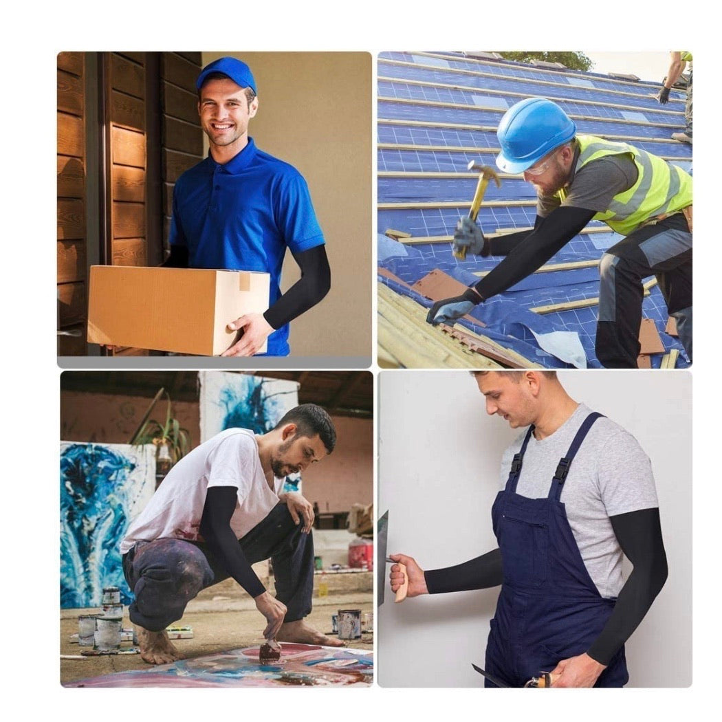 Mangas protectoras contra sol y frío para deporte y trabajo PJ403 - foto 4