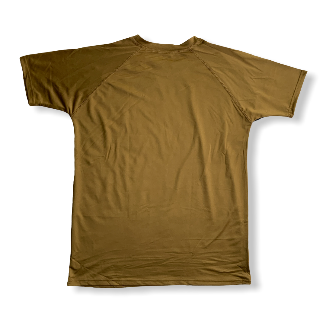 Playera deportiva de licra flexible, manga corta - foto 3
