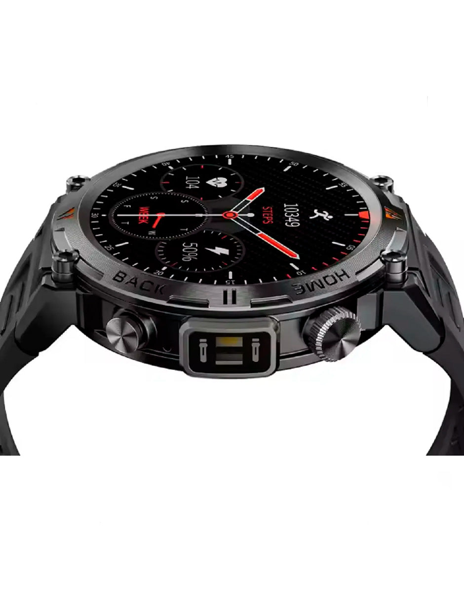 Smartwatch Ke3 Con Linterna Integrada Estilo Militar Uso Rudo Y Deportivo/ Llamadas/ Notificaciones