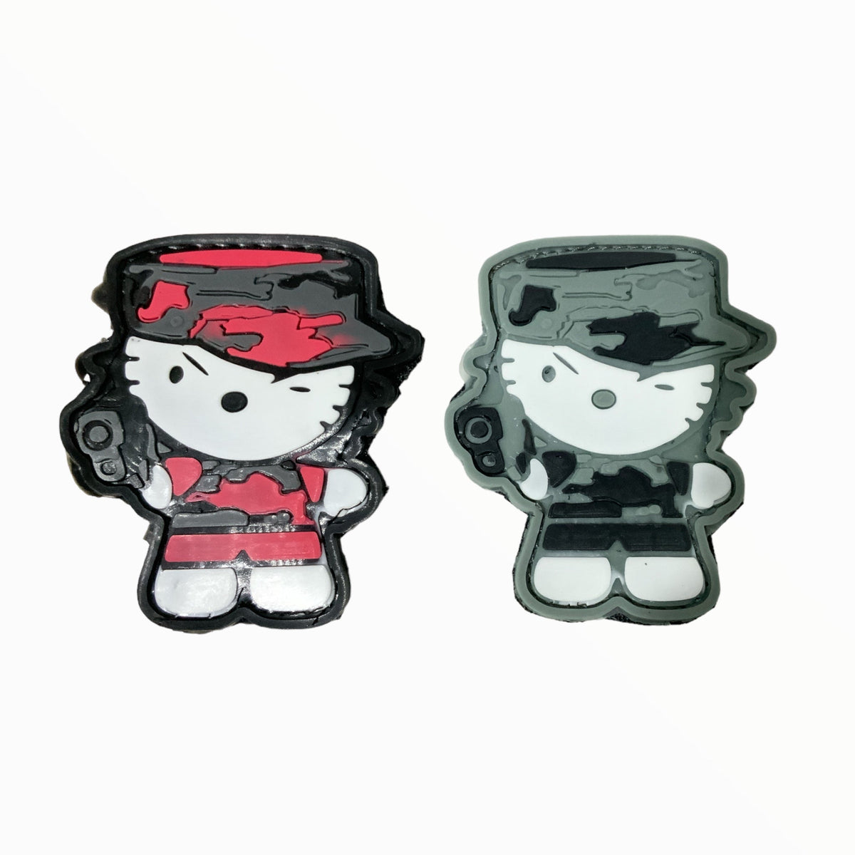 Parche de PVC con velcro, diseños tácticos y banderas, varios modelos Qz00 - foto 63
