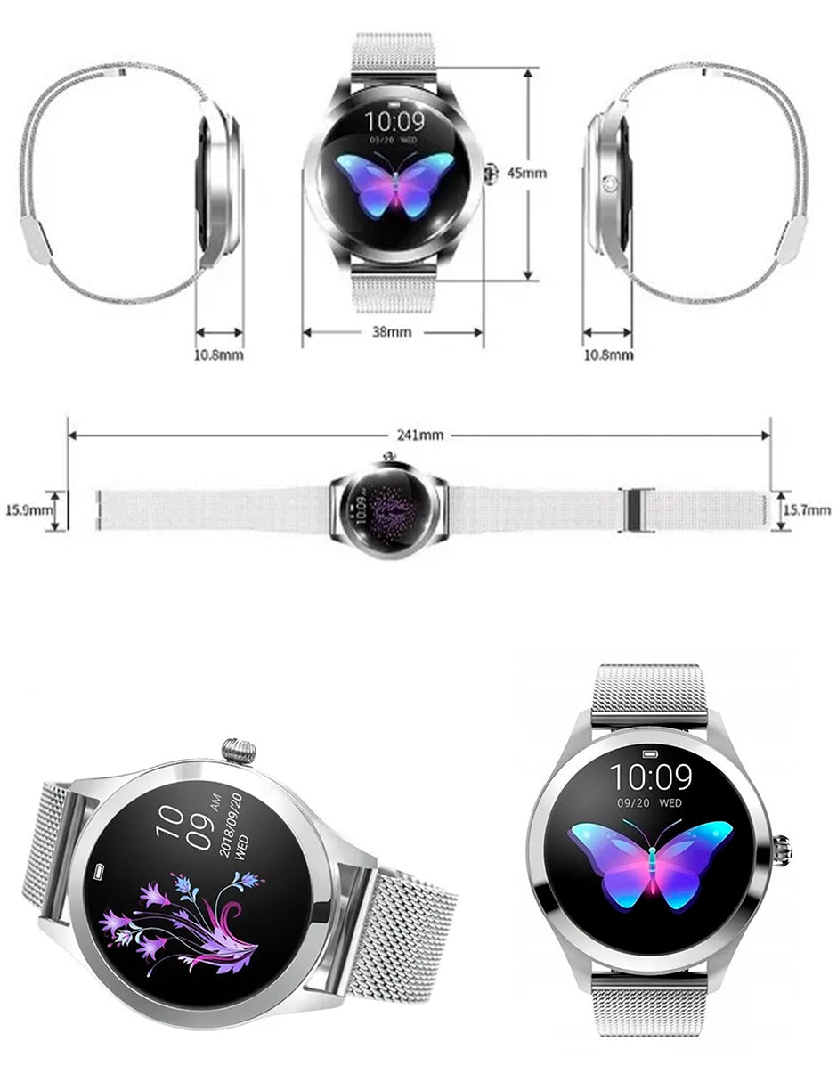 Reloj Inteligente Petukita Box KW10 Unisex Casual Metalico