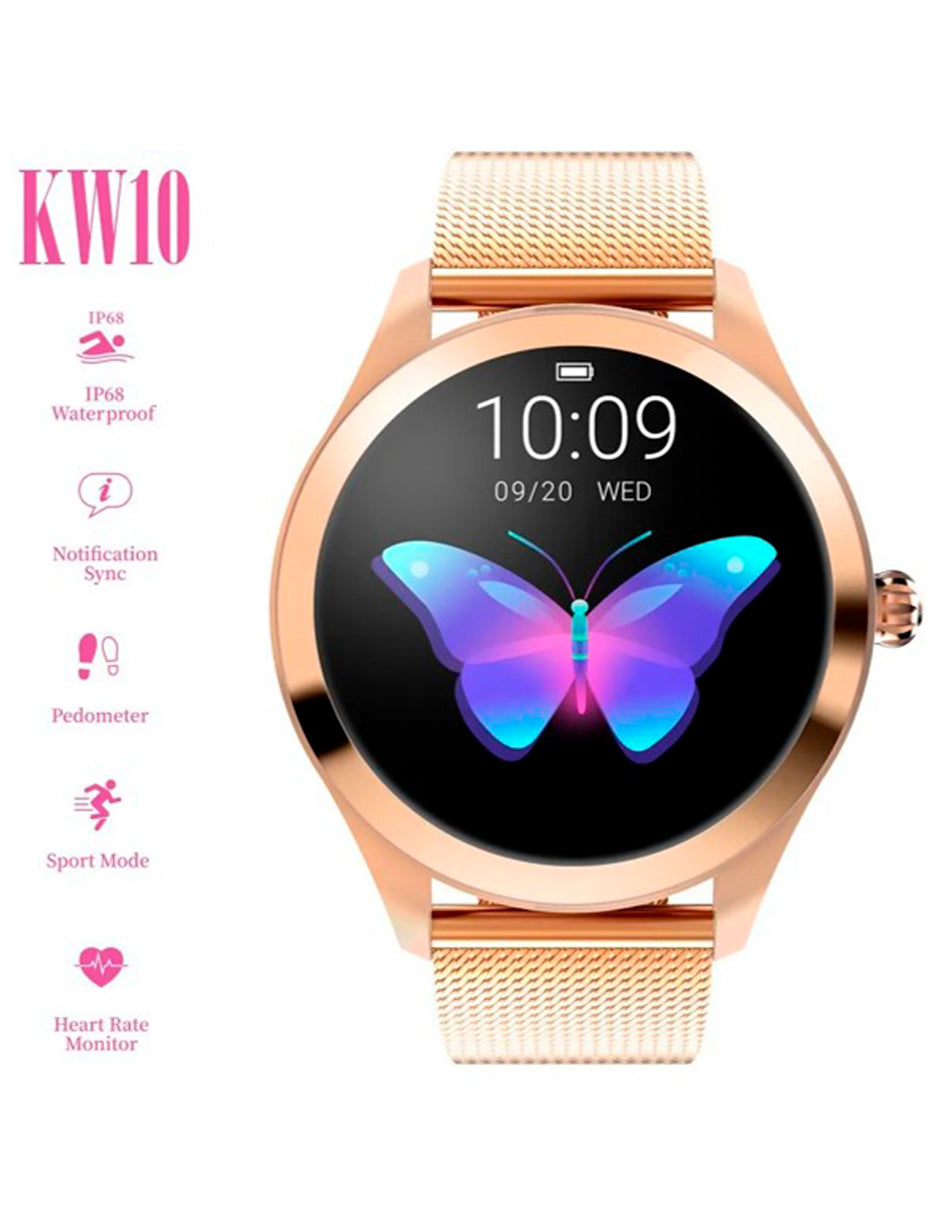 Reloj Inteligente Petukita Box KW10 Unisex Casual Metalico