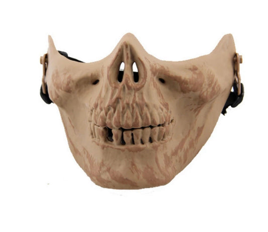 Máscara de mandíbula de calavera para moto y gotcha M03