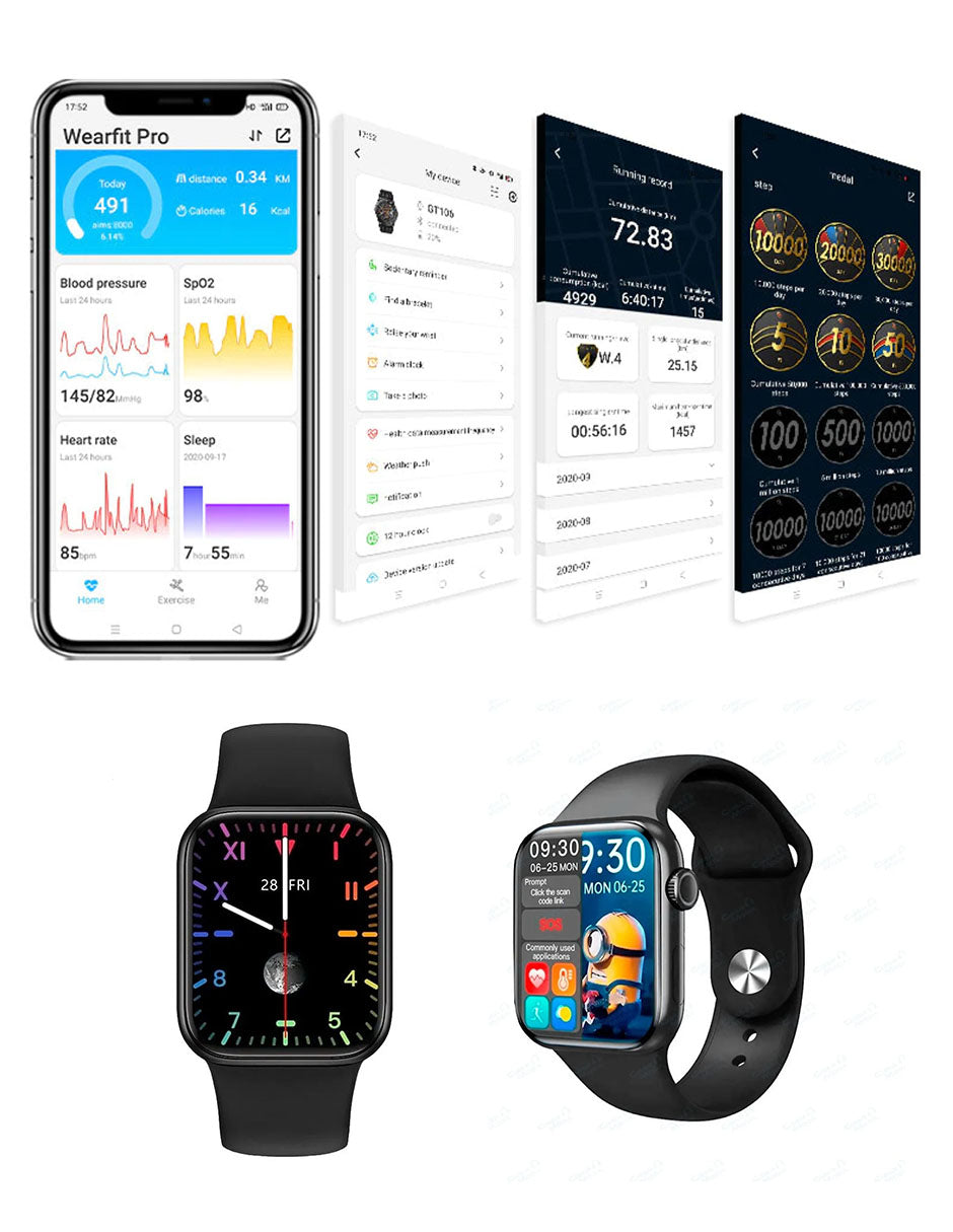 Reloj Inteligente M26 + Petukita Box Unisex con Pantalla HD