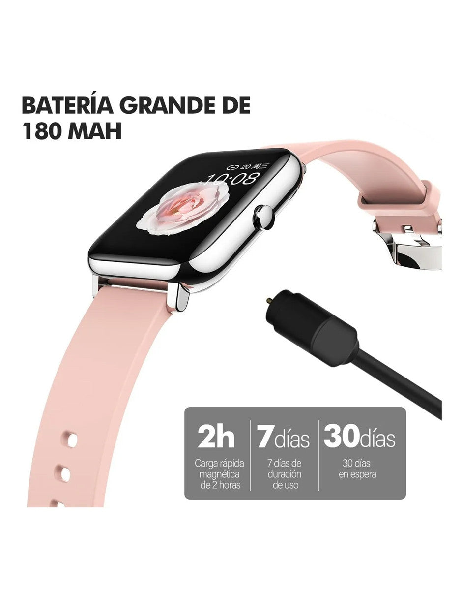Reloj Inteligente P22 Petukita Box Unisex Con Bluetooth