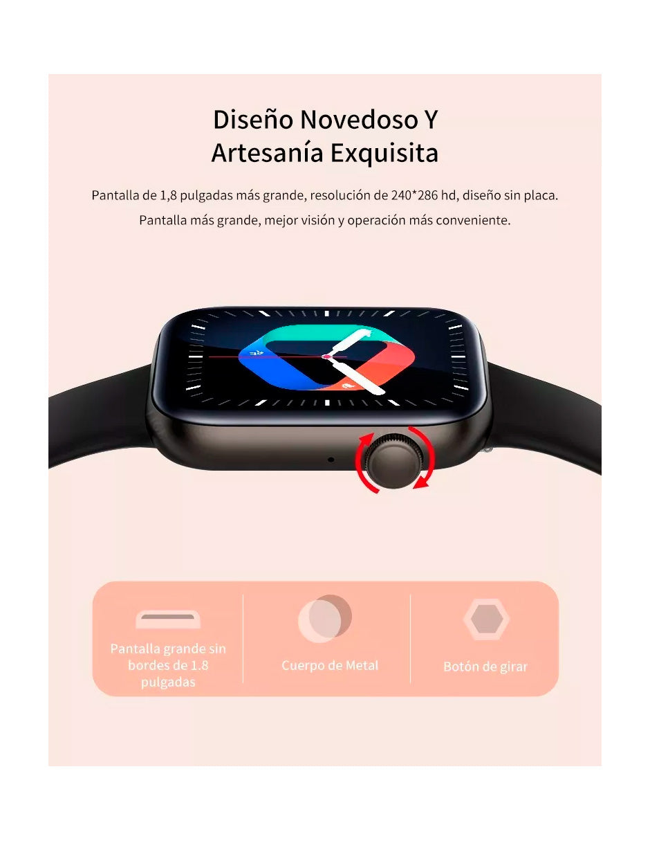 Reloj Inteligente P45 Petukita Box con Llamada Bluetooth
