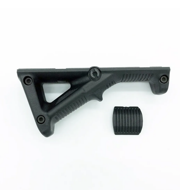 Empuñadura angular Picatinny de polímero para airsoft y paintball