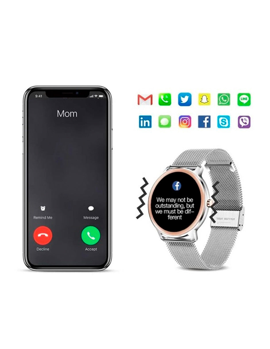 Reloj Inteligente R18 Petukita Box Unisex
