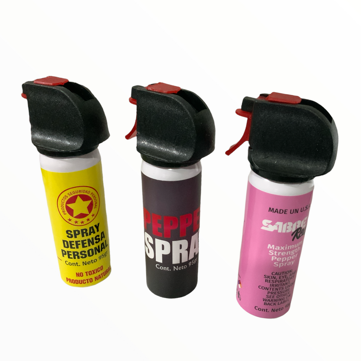 Gas pimienta de 95 g para seguridad personal