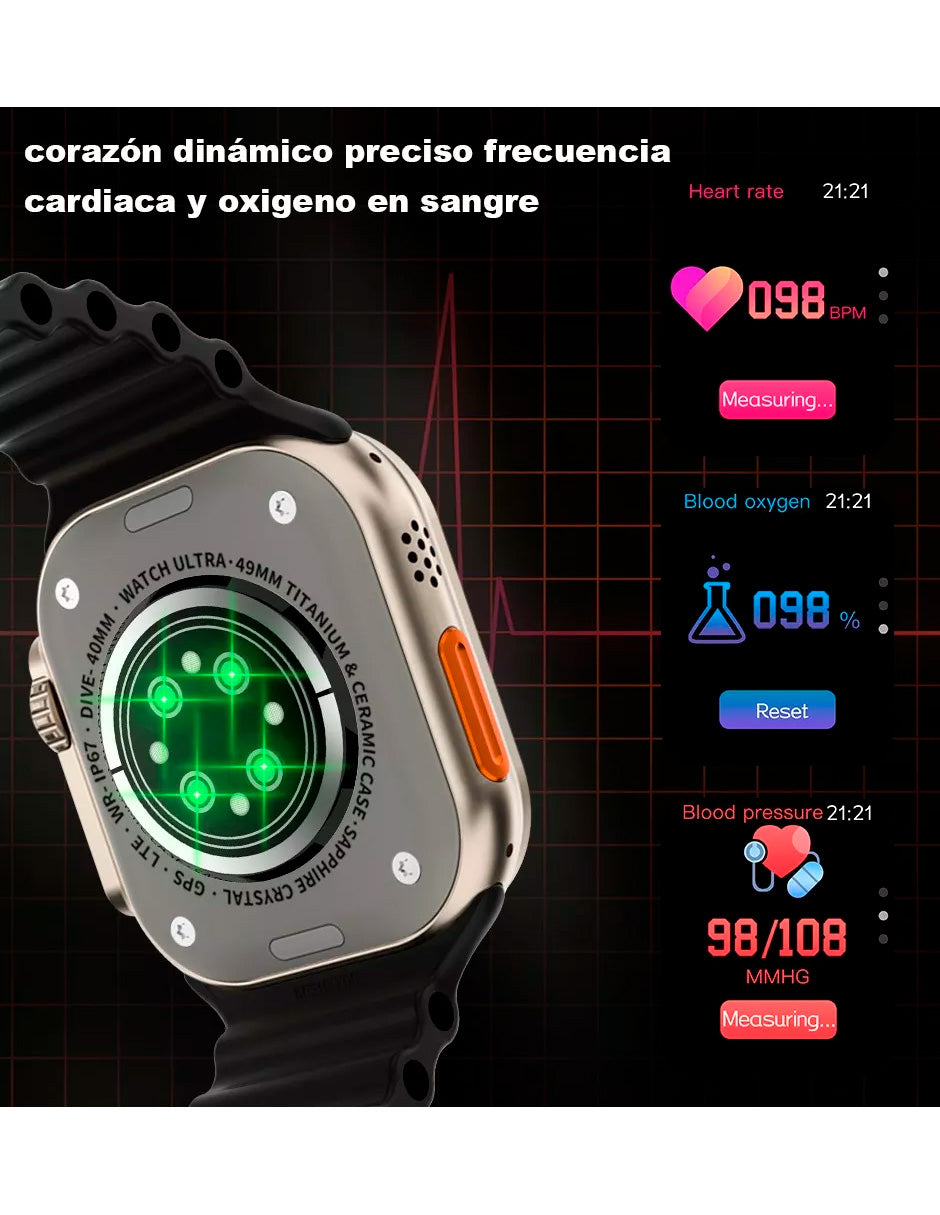 Reloj Inteligente S8 Ultra Petukita Box con NFC Unisex