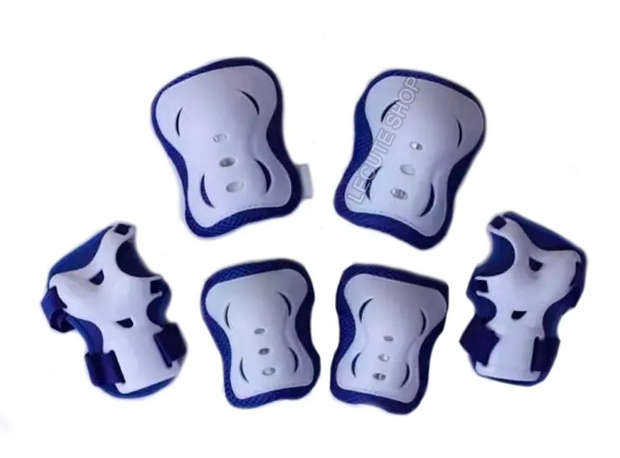 Kit de rodilleras, coderas y muñequeras para niñas y niños T6070