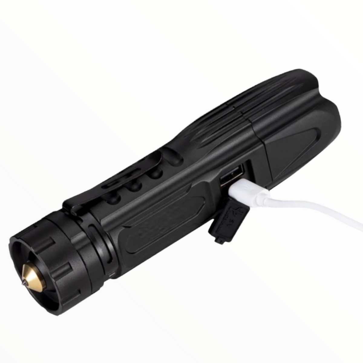 Lámpara led grande T12 con rompe vidrios y power bank VOG107 - foto 4