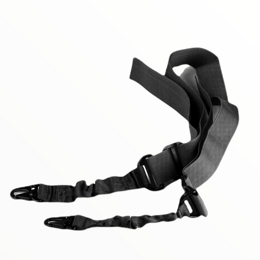 Portafusil bungee de 1 y 2 puntos a la vez, modelo GJ003